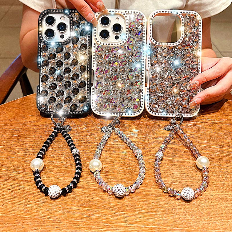 Sparkly 3D Rhinestone Protective Phone Case for iPhone 6Z13HPC191