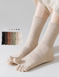 Crew Five Finger Socks - DippedShop Wholesale - #6963