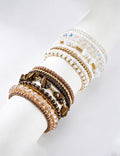 Boho-style Multi Layer Beaded Bracelets 6W6JBR502