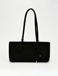 Simple Solid Color Suede Shoulder Bag 6W10BBG1871