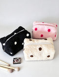 Fuzzy Plush Cosmetic Bag - DippedShop Wholesale - #5299
