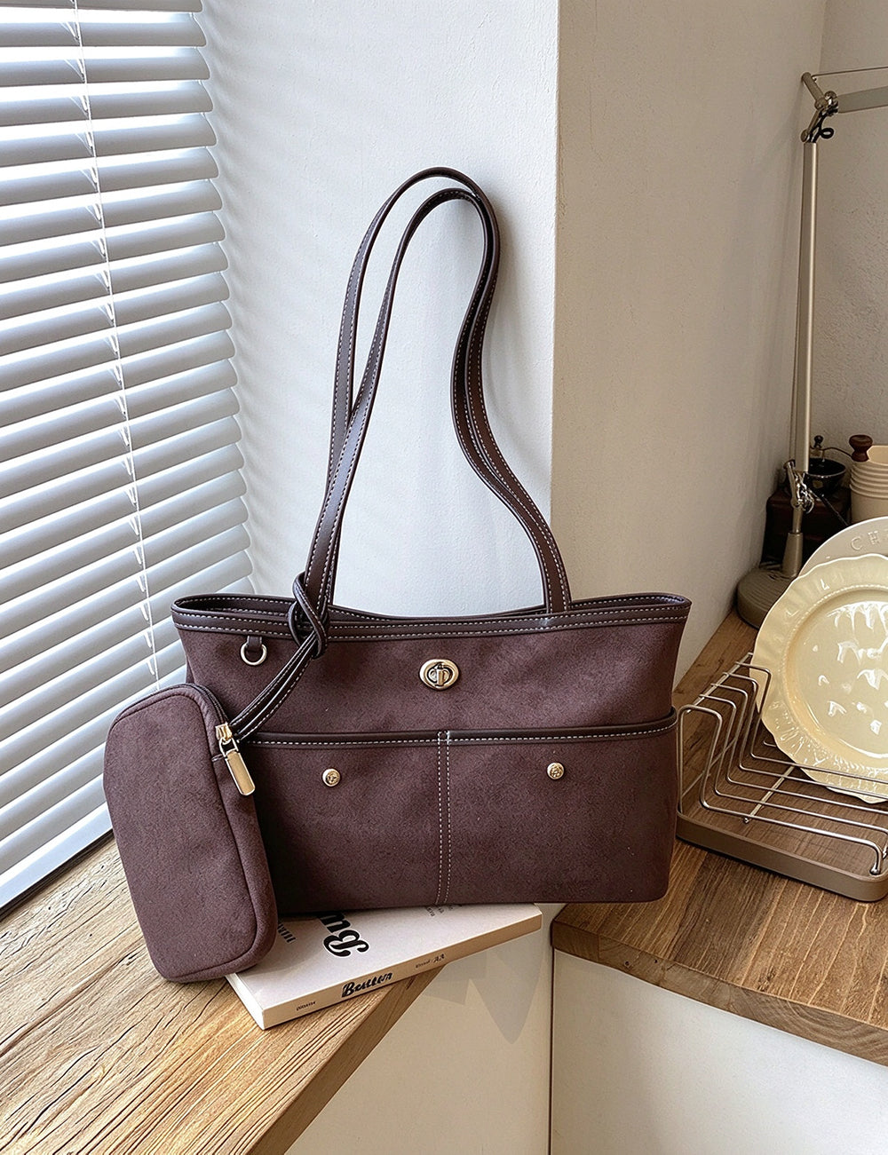 Casual Large Capacity Versatile Shoulder - DippedShop Wholesale - #8851