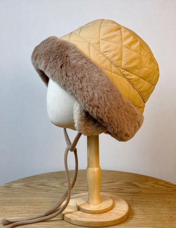 Fleece Lined Earflap Bucket Hat - DippedShop Wholesale - #4723
