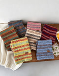Fair Isle Knit Scarf - DippedShop Wholesale - #7331