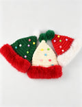 Cute Christmas Tree Plush Ball Warm Beanie Hat 6W6HAT832