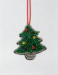 Colorful Rhinestones Christmas Tree Pendant Bag Charm 6W10BBC786