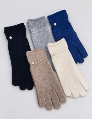 Knit Touch Screen Winter Gloves - DippedShop Wholesale - #3203