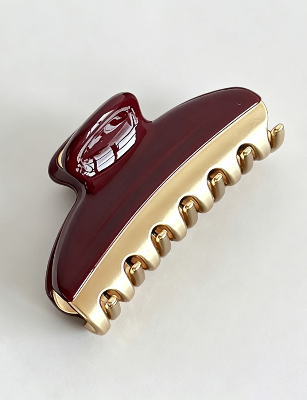 Classic Color Block Acetate Hair Claws 6W6HCP1226