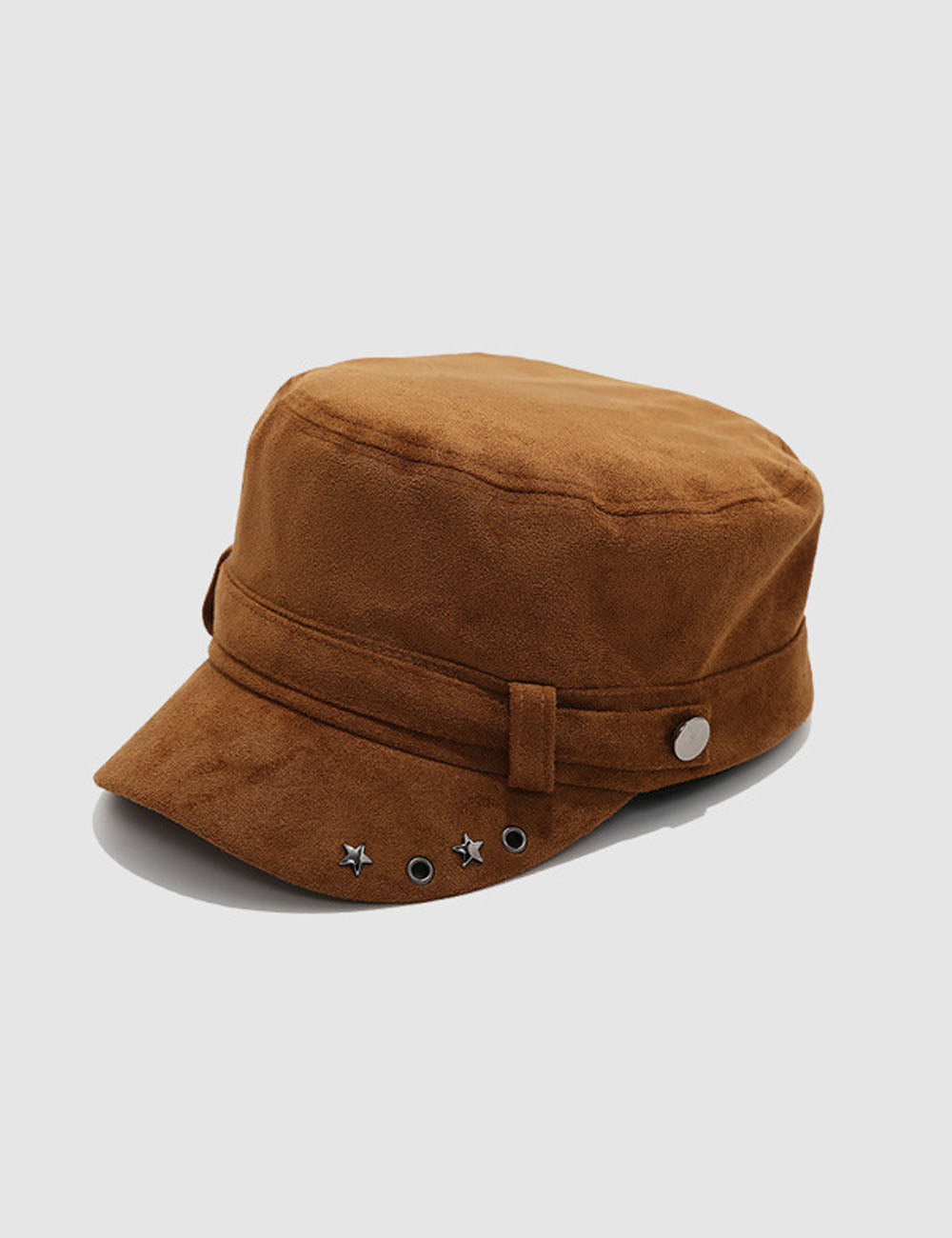 Retro Studded Newsboy Cap - DippedShop Wholesale - #5315