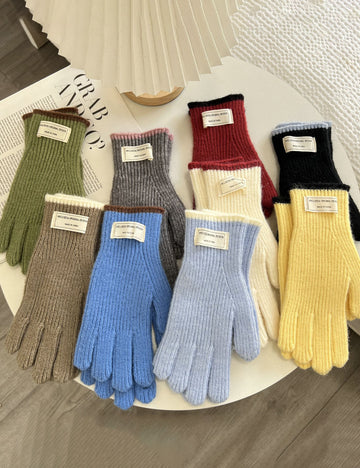Touch Screen Knit Gloves - DippedShop Wholesale - #5539