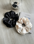 Ruffled Edge Satin Hair Scrunchie MK2BLW6W6HSR24