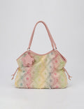 Casual Distressed Star Pattern Denim Shoulder Bag 6W10BBG1356