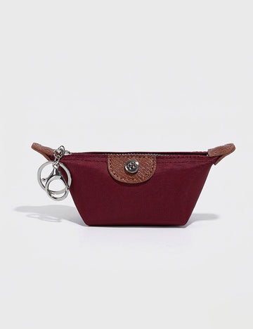 Simple Solid Color Mylon Mini Coin Purse 6S10BWB105