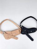 Vintage Faux Suede Wide Adjustable Bag Belt 6W6JBT223