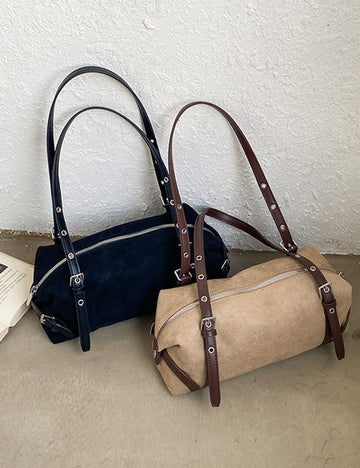 Fashion Suede Large Capacity Shoulder Bag 6W10BBG1855