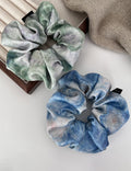 Elegant Gradient Satin Elastic Hair Scrunchies MK2BW6W6HSR88