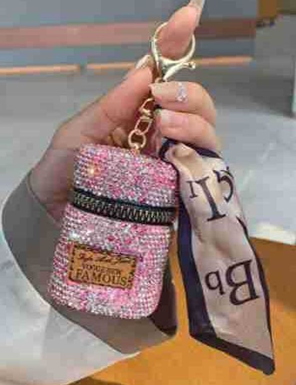 Earphone Bag Keychain Charm - DippedShop Wholesale - #5859
