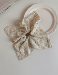 Linen Beaded Sequined Hair Scrunchies MK2BW6W6HSR38