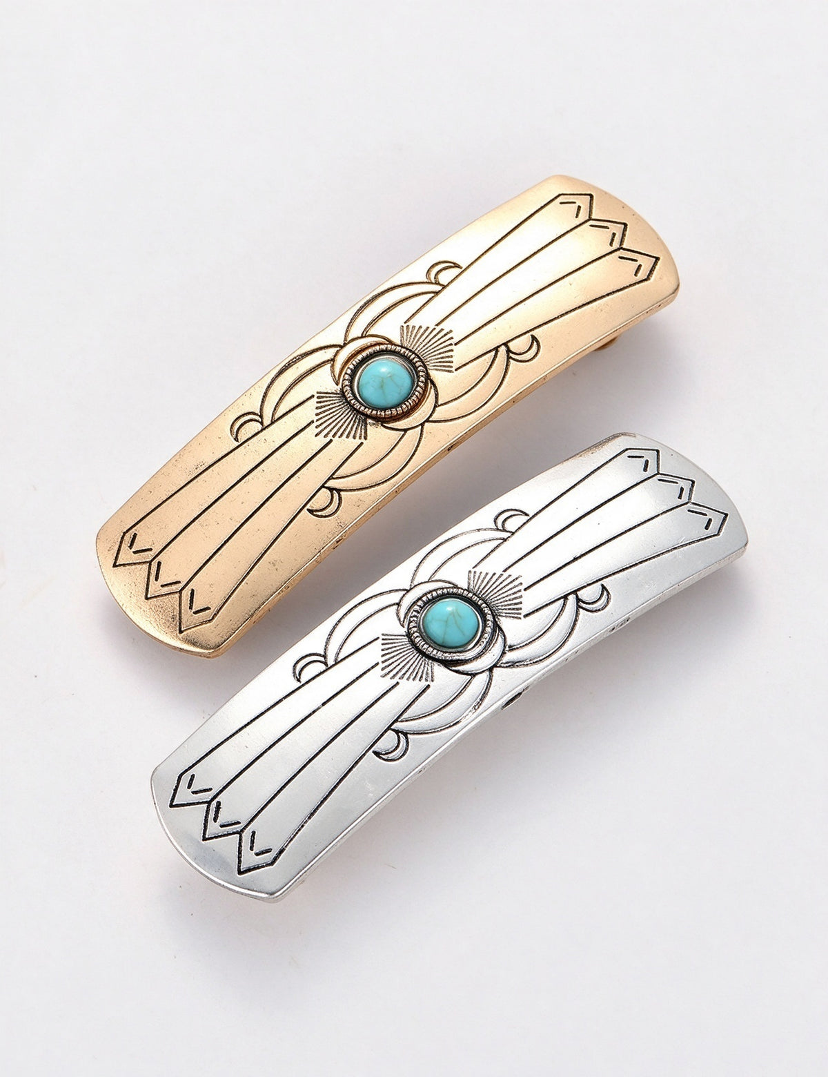 Metal Hair Barrette - DippedShop Wholesale - #2211