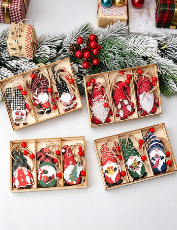 Christmas Gnome Hanging Ornament - DippedShop Wholesale - #4003