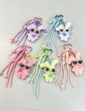 Solid Color Plush Rabbit Pendant Bag Charm 6W10BBC374