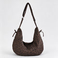 Leopard Print Hobo Shoulder Bag - DippedShop Wholesale - #5267