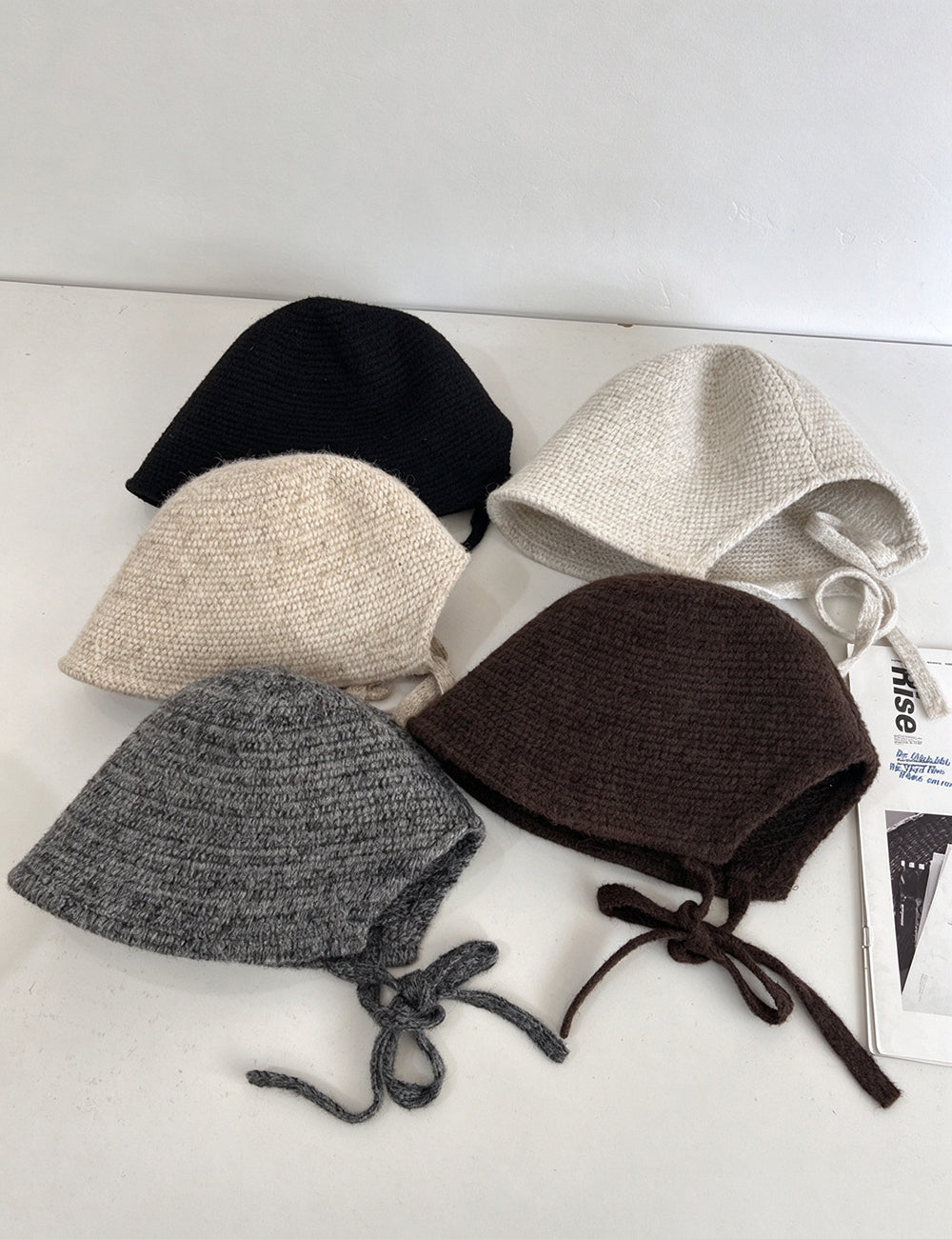 Ear Flap Knit Bonnet - DippedShop Wholesale - #6067