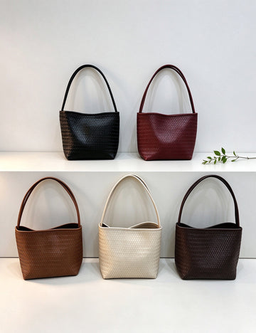 Casual Woven Solid Color Underarm - DippedShop Wholesale - #0211