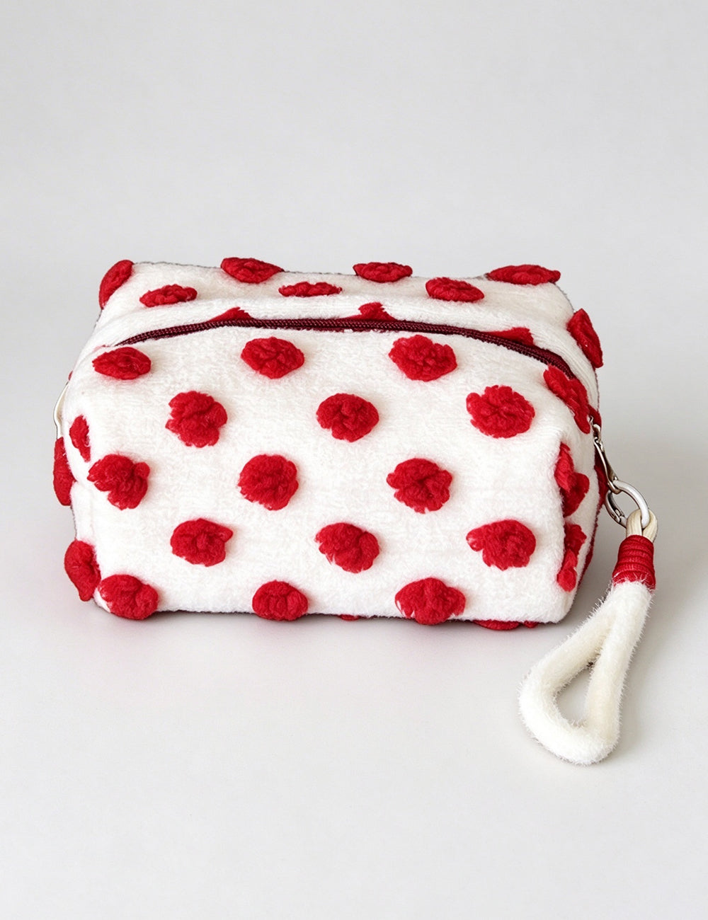 Plush Leopard Print Makeup Bag - DippedShop Wholesale - #7171