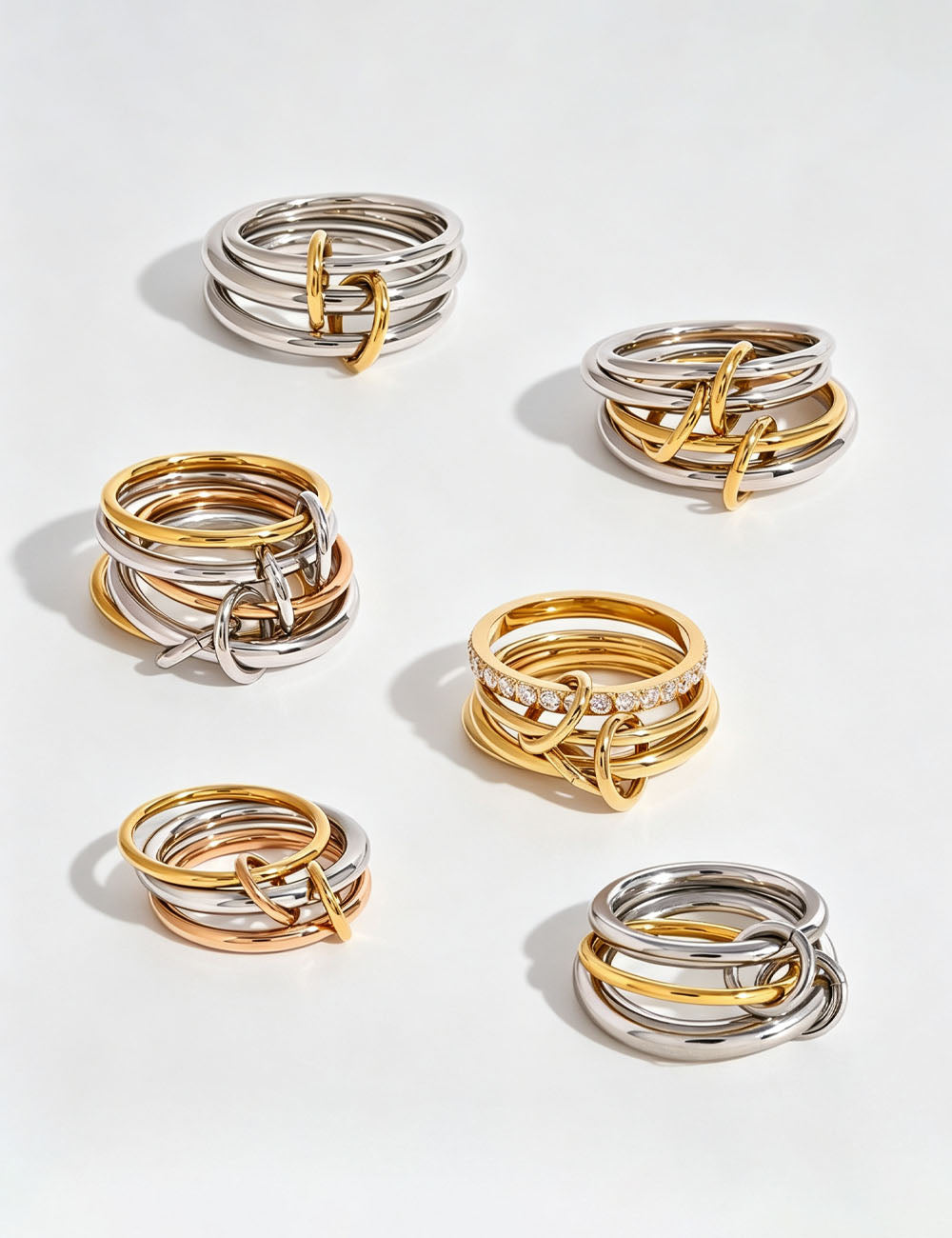 Multi-Layer Stackable Ring - DippedShop Wholesale - #2643