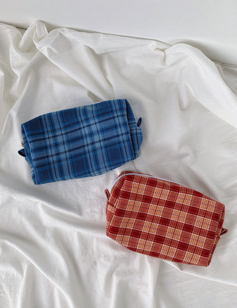 Retro Color Block Plaid Travel - DippedShop Wholesale - #0595