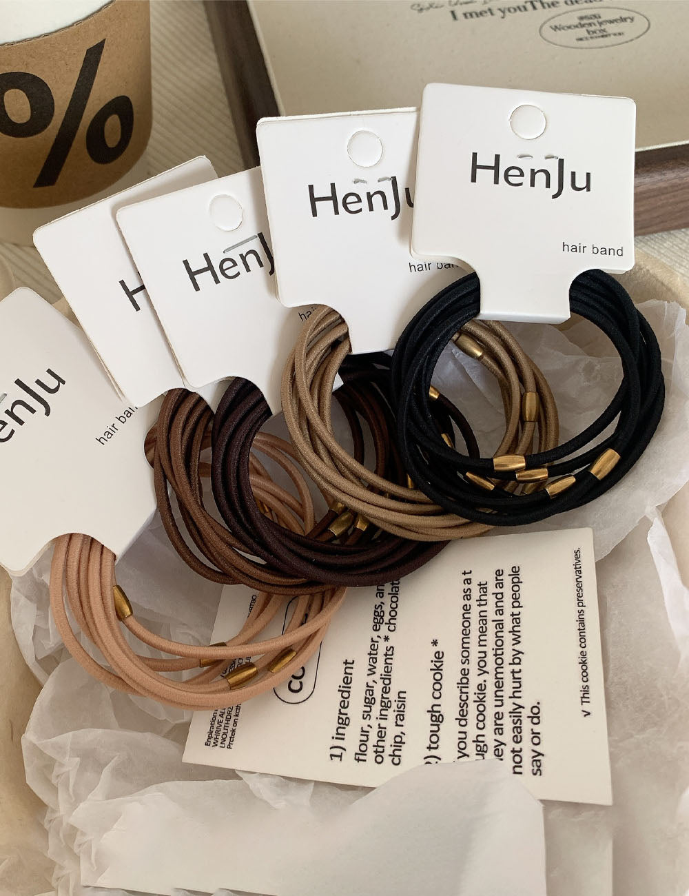 Minimalist Solid Color High Elastic Hair Tie MK2BLW6W6HHT29
