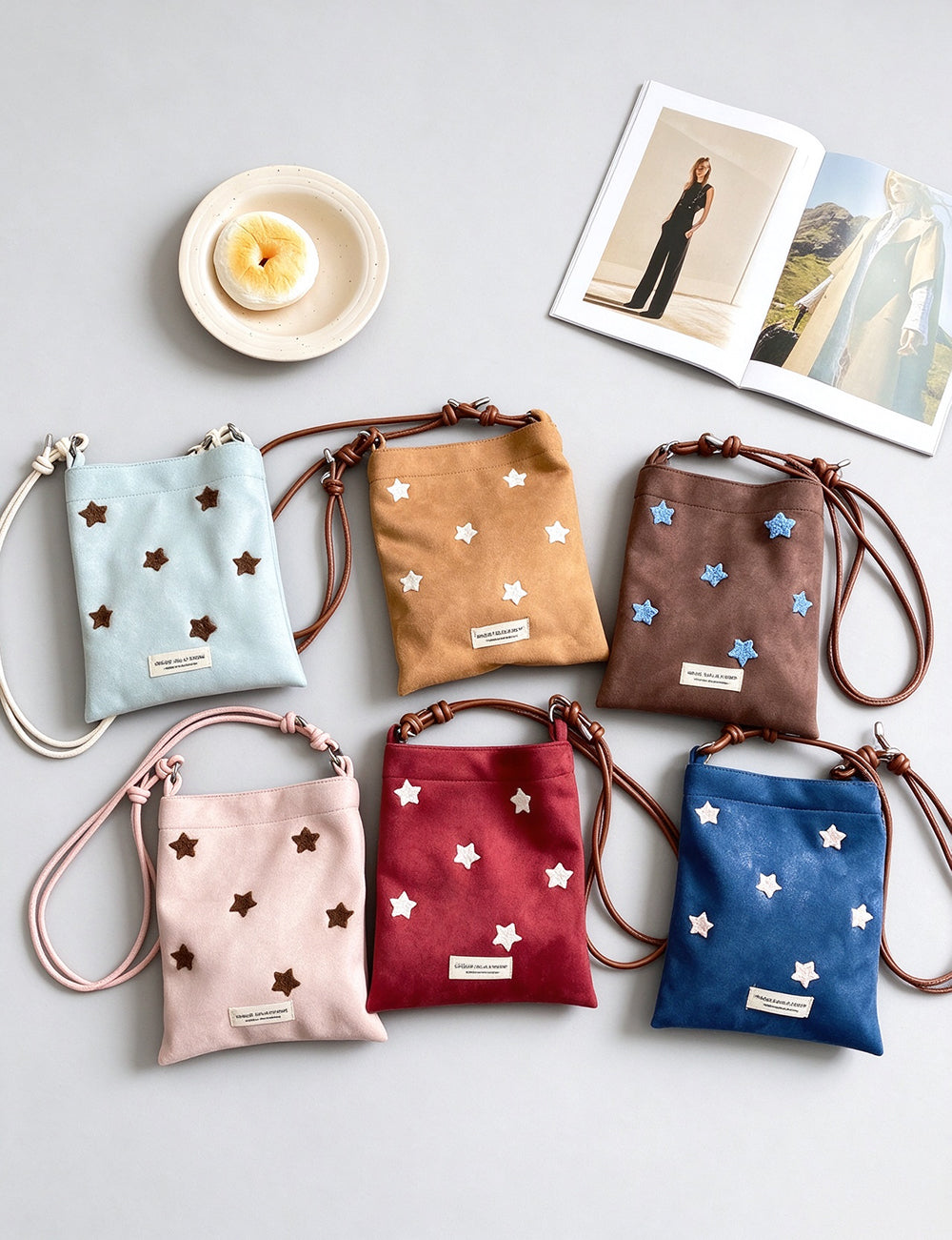 3D Star Crossbody Phone Pouch - DippedShop Wholesale - #5187
