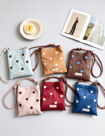 3D Star Crossbody Phone Pouch - DippedShop Wholesale - #5187