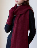 Minimalist Solid Color Knit Scarf 6W6NSW295