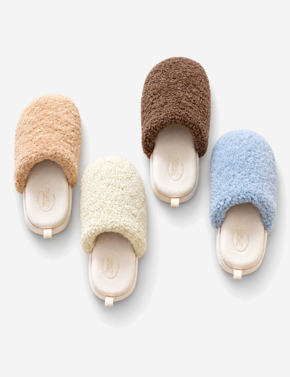 Fluffy Plush Thick Warm Inddor Slippers 6W8FSP239