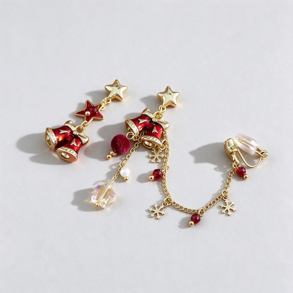 Christmas Tree Drop Earrings - DippedShop Wholesale - #0851