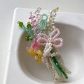 Pearl Bow Hair Clip - DippedShop Wholesale - #4739