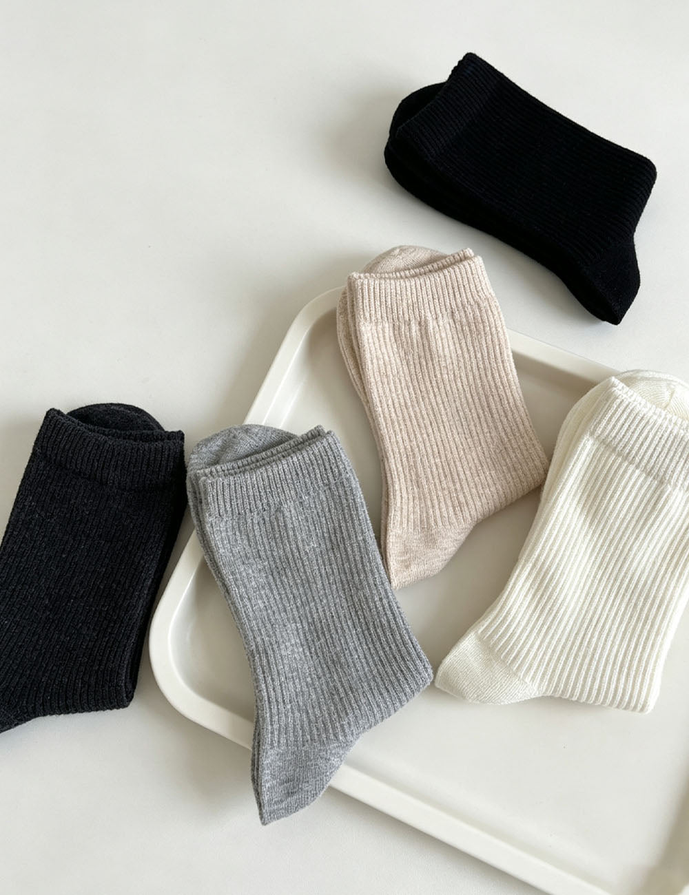 Cotton Slouch Socks - DippedShop Wholesale - #4723
