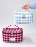 Trendy Plaid Portable Large Capacity - DippedShop Wholesale - #5331