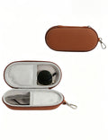 Minimalist Solid Color Oval Shape Sunglasses Case MK2BLC6S13HSY77-图片未处理