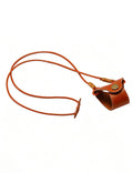 Vintage Snap Button Leather Lightweight Sunglasses Case MK2BLC6S13HSY63