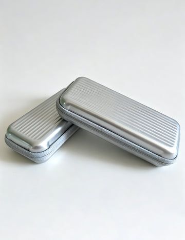 Minimalist Ribbed EVA Portable Sunglasses Case MK2BLC6S13HSY69