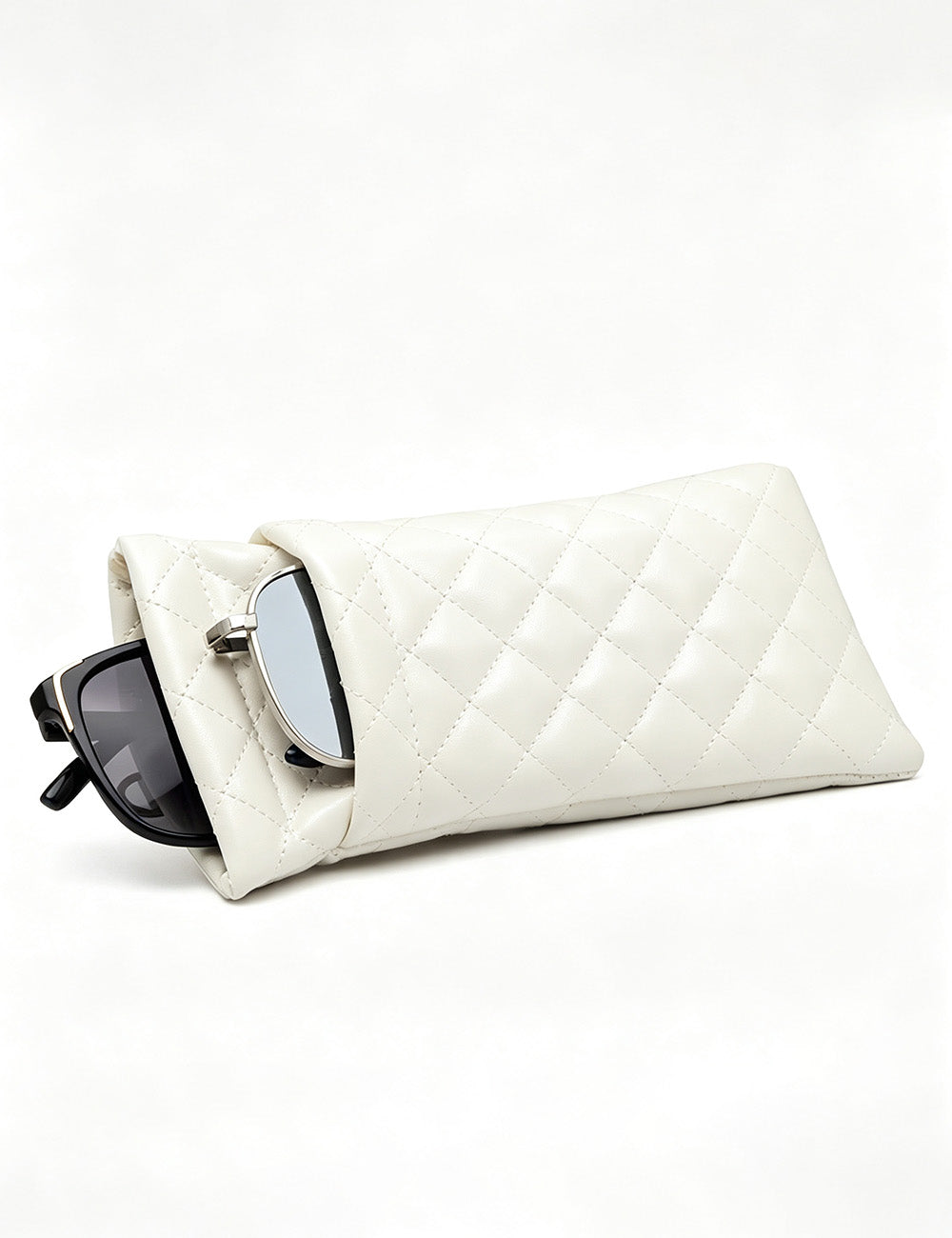 Minimalist Double Layer Leather Sunglasses Case MK2BLC6S13HSY65