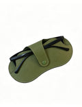 Vintage Litchi Grain PU Neck Lanyard Sunglasses Case MK2BLC6S13HSY83