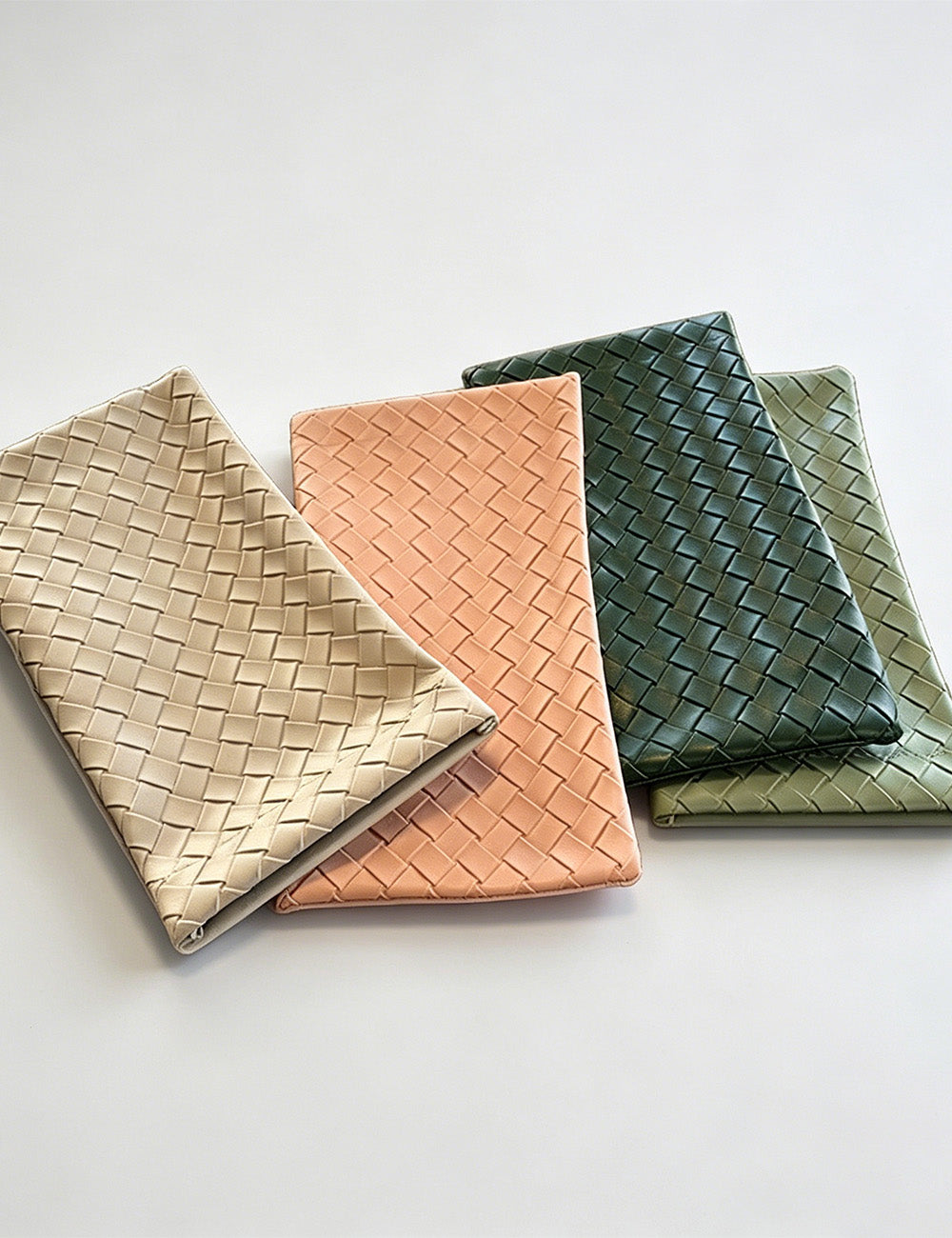 Solid Color Woven Portable Sunglasses Case MK2BLC6S13HSY73-OK