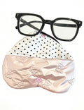 Stylish Heart Bowknot Portable Sunglasses Case MK2BLC6S13HSY79
