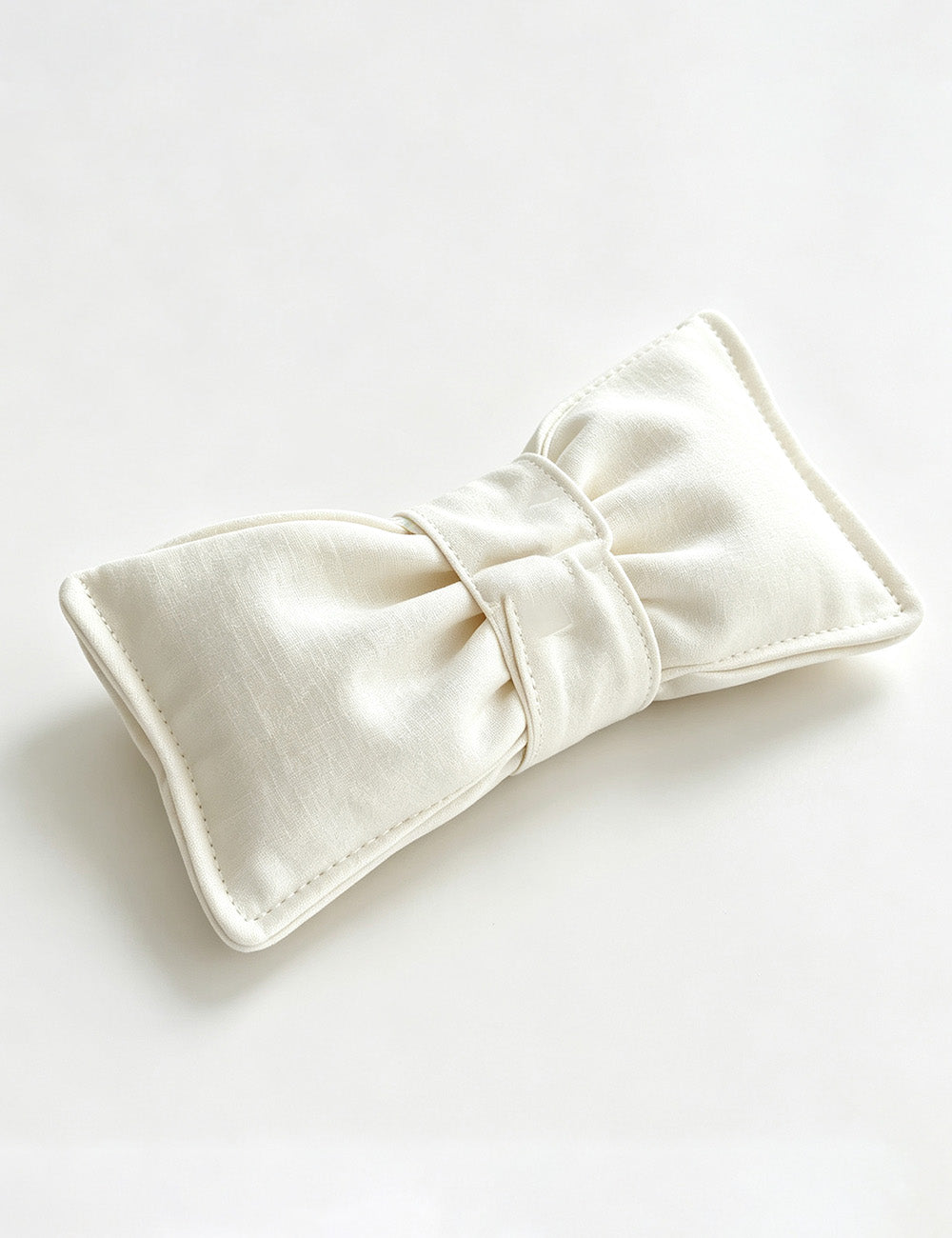 Solid Color Bowknot Portable Sunglasses Case MK2BLC6S13HSY70