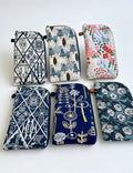 Stylish Floral Embroidery Lightweight Sunglasses Case MK2BLC6S13HSY74