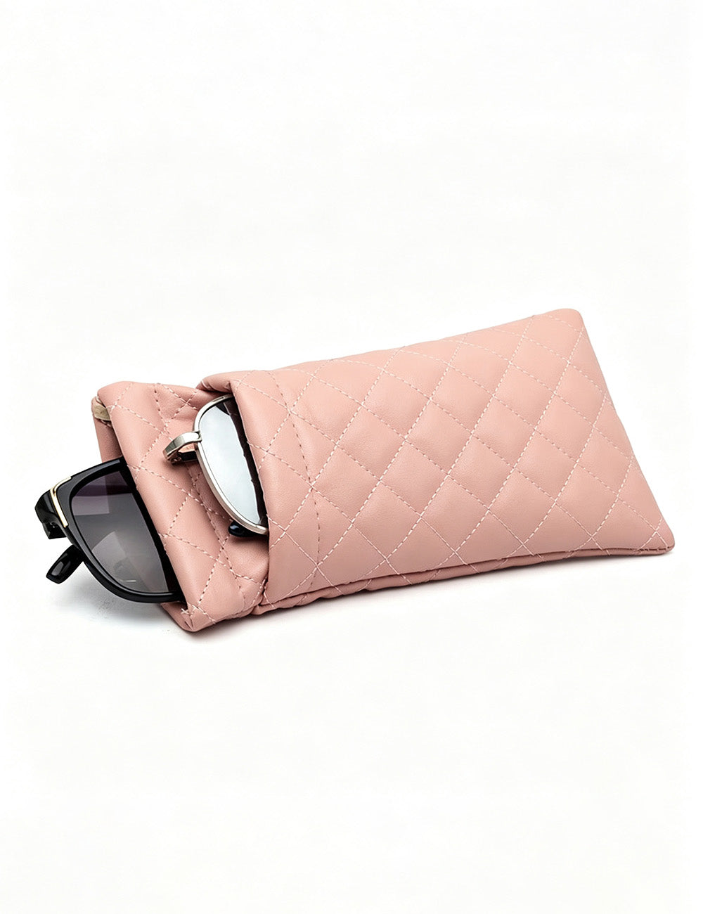 Minimalist Double Layer Leather Sunglasses Case MK2BLC6S13HSY65